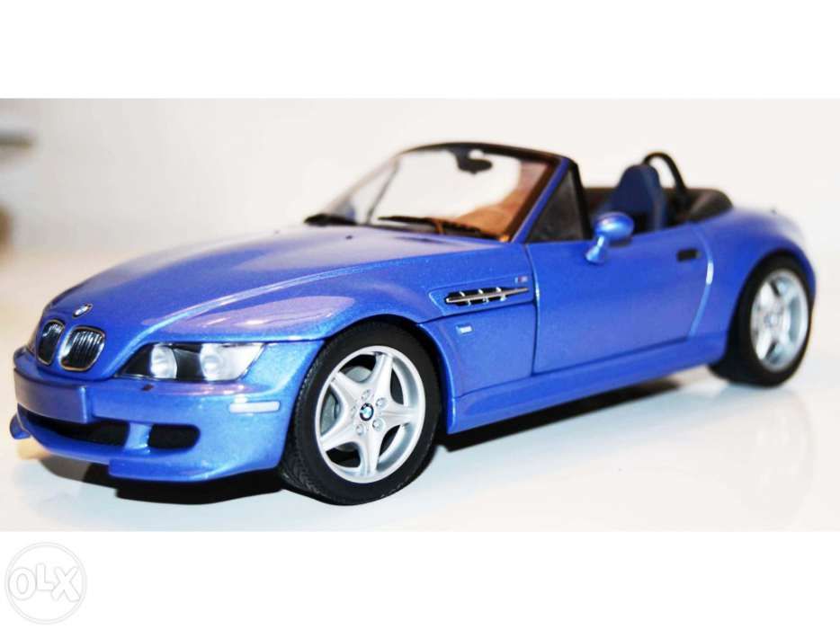 Bmw z 3 m roadstar cabrio 1994 ut models 1:18 carro colecção