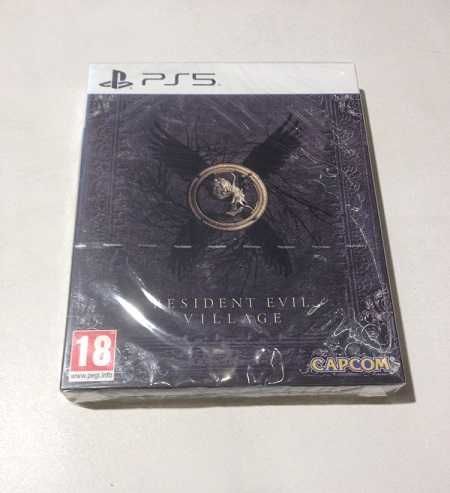 Resident Evil Village + Steelbook PS5 NOWY Sklep Irydium