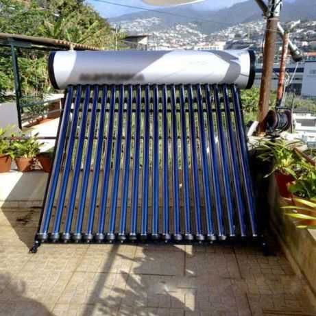 Painel Solar Termossifão 200L INOX 20 Tubos.