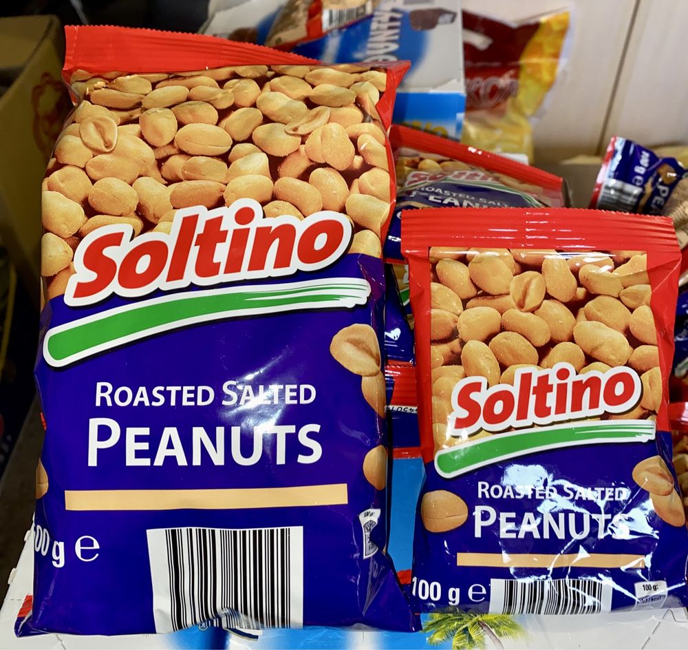 Soltino peanuts. Арахіс Солтіно.
