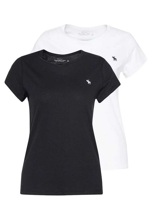 OKAZJA 2-PAK Oryginalny T-shirt koszulka Abercrombie&Fitch XS bawełna