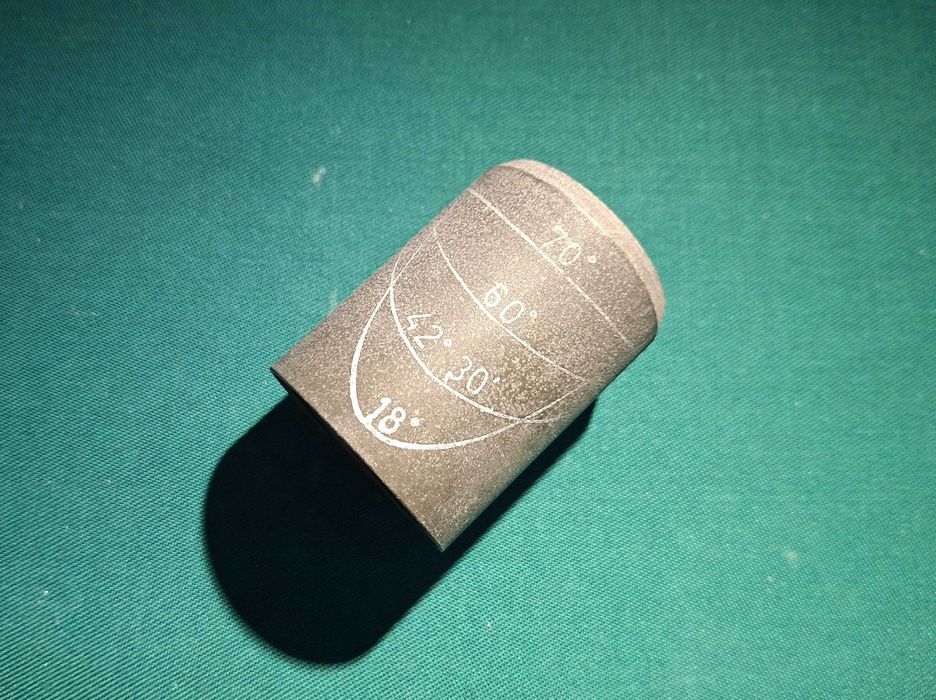 Antiga Caixa de granada de exercício Poliextra ODE militar - 1977