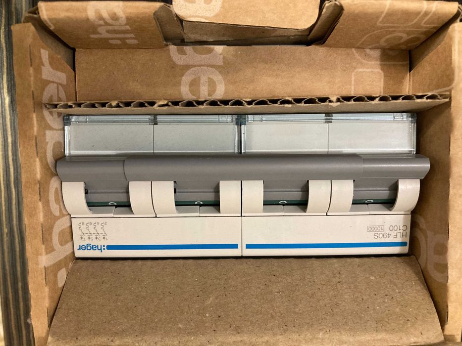 автомат hager HLF490S 4P