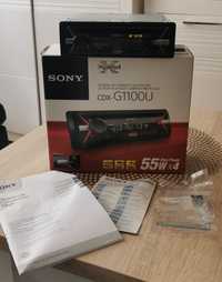 Radio Sony CDX-G1100U 55Wx4 USB AUX Mega BASS