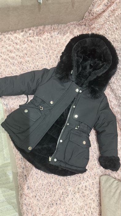 Курточка для дівчинки, курточка-шубка, парка