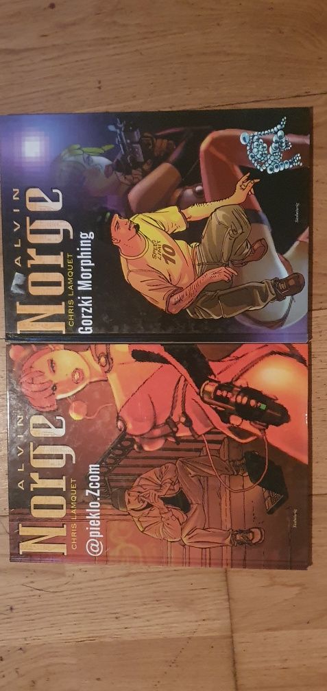 Komiks  GORZKI MORPHING + pieklo.Zcom - Alvin Norge, Chris Lamquet