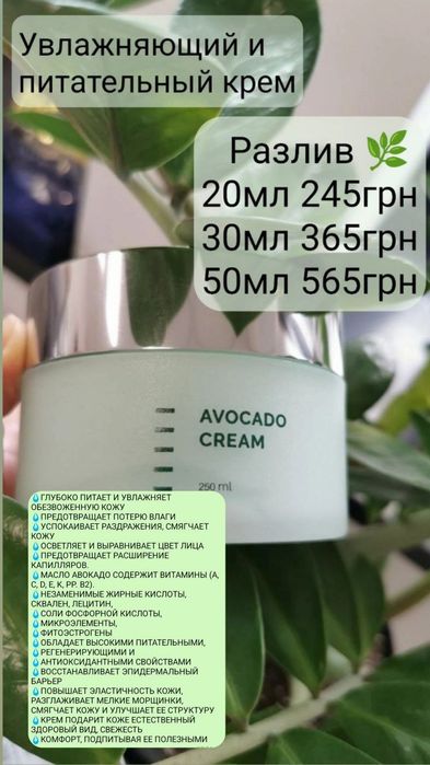 Авокадо крем Холи ленд