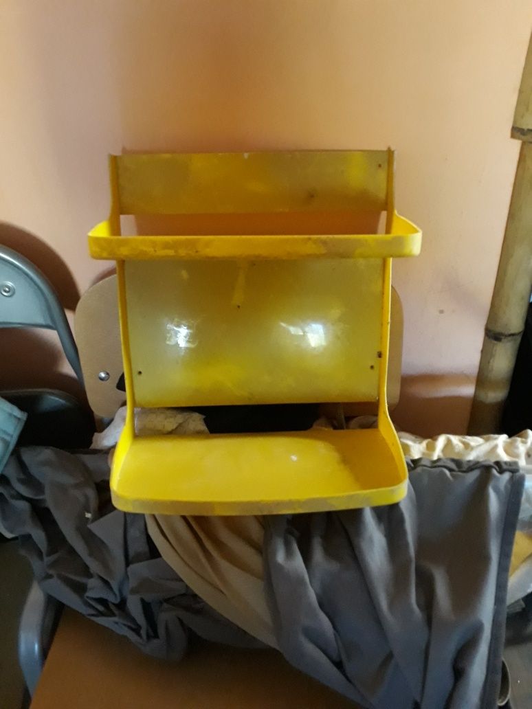 Kultowa żółta plastikowa szafka łazienkowa prl hit