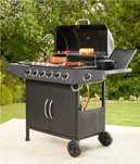 GRILL GAZOWY Grillmeister  6+1 17.3kW Kółka Duży ruszt + Reduktor NOWY