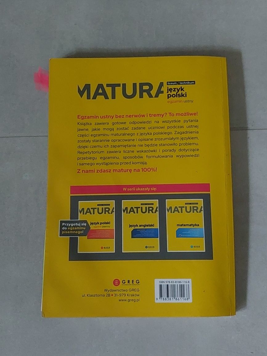matura ustna polski