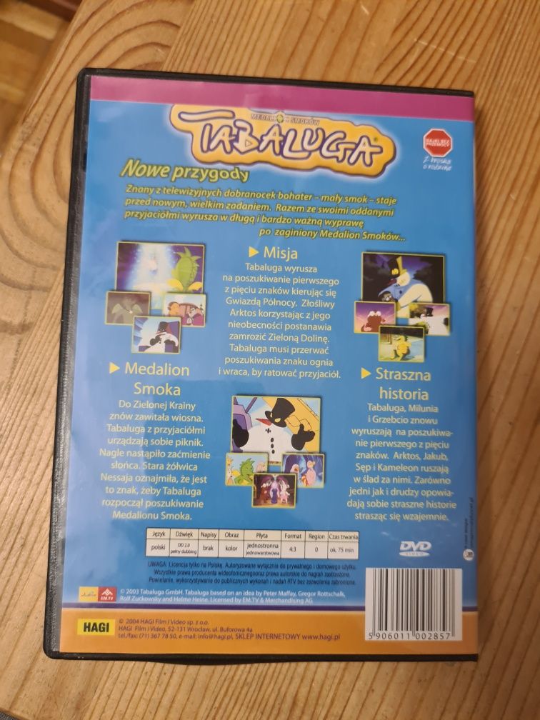 Tabaluga płyta dvd bajka ~