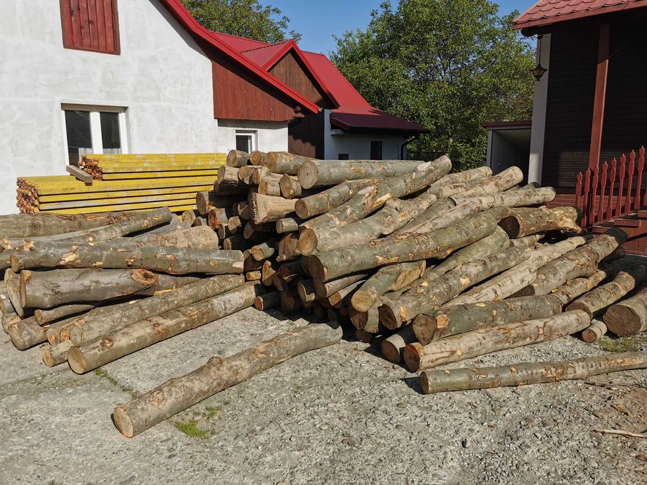 Drewno Opałowe Kominkowe Buk Grab Sezonowany Transport