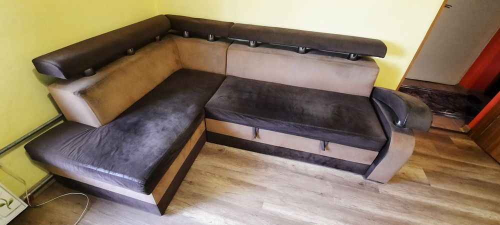 Narożnik z funkcją spania