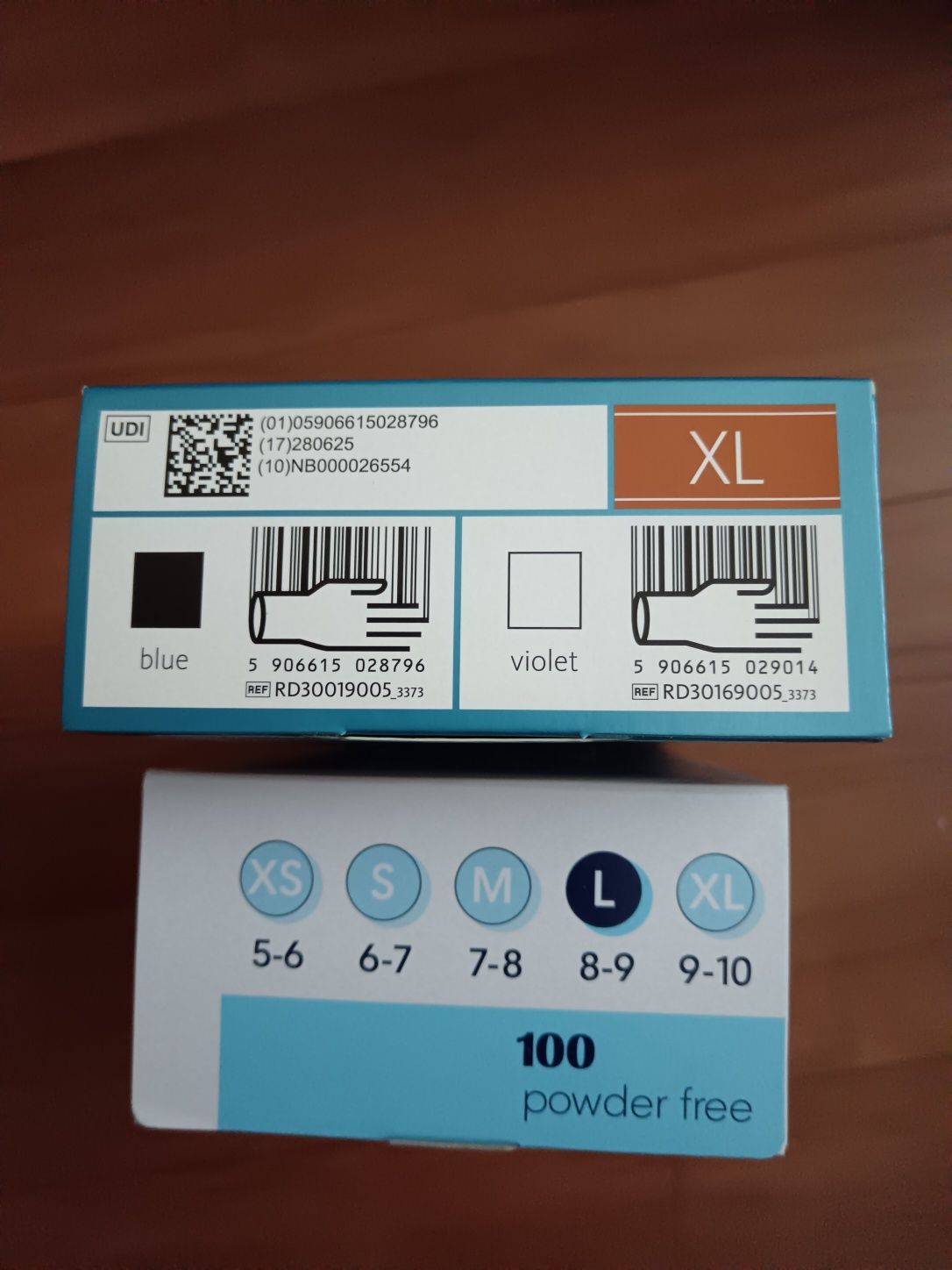 Rękawiczki Nitryl Mercator / Ambulex diagnostyczno ochronne L/XL 6 opa