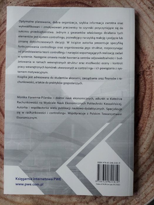 Controlling narzędzia i struktury