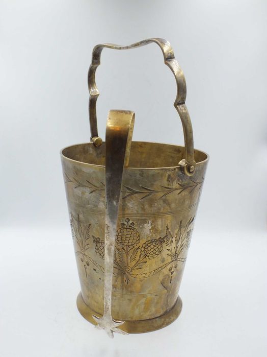 Wiaderko do lodu INDIE platerowane patyna  LS