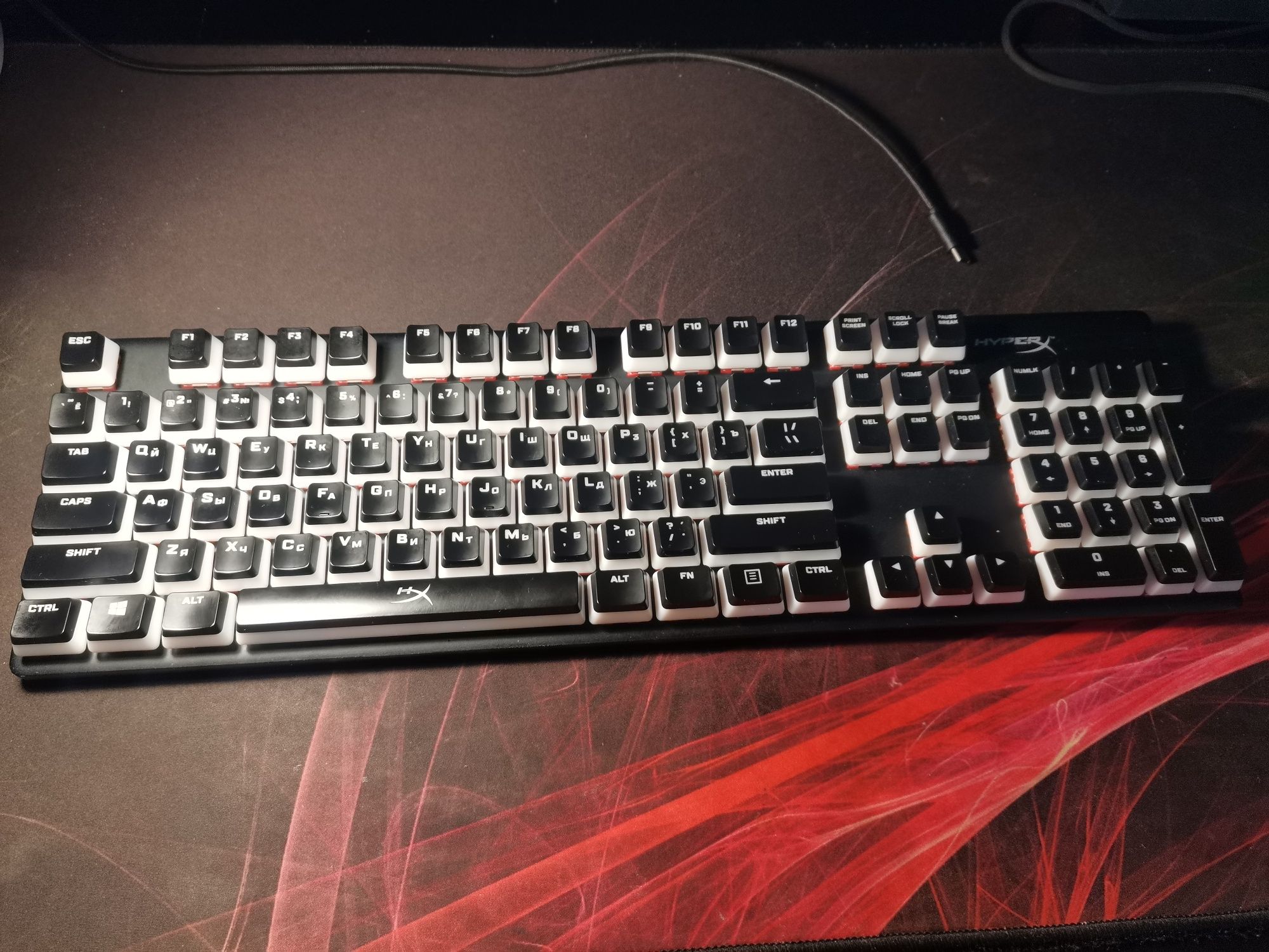 Клавіатура дротова HyperX Alloy Origins USB HyperX Red