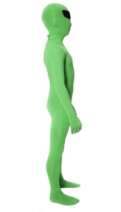 Strój karnawałowy kosmita dla chłopca