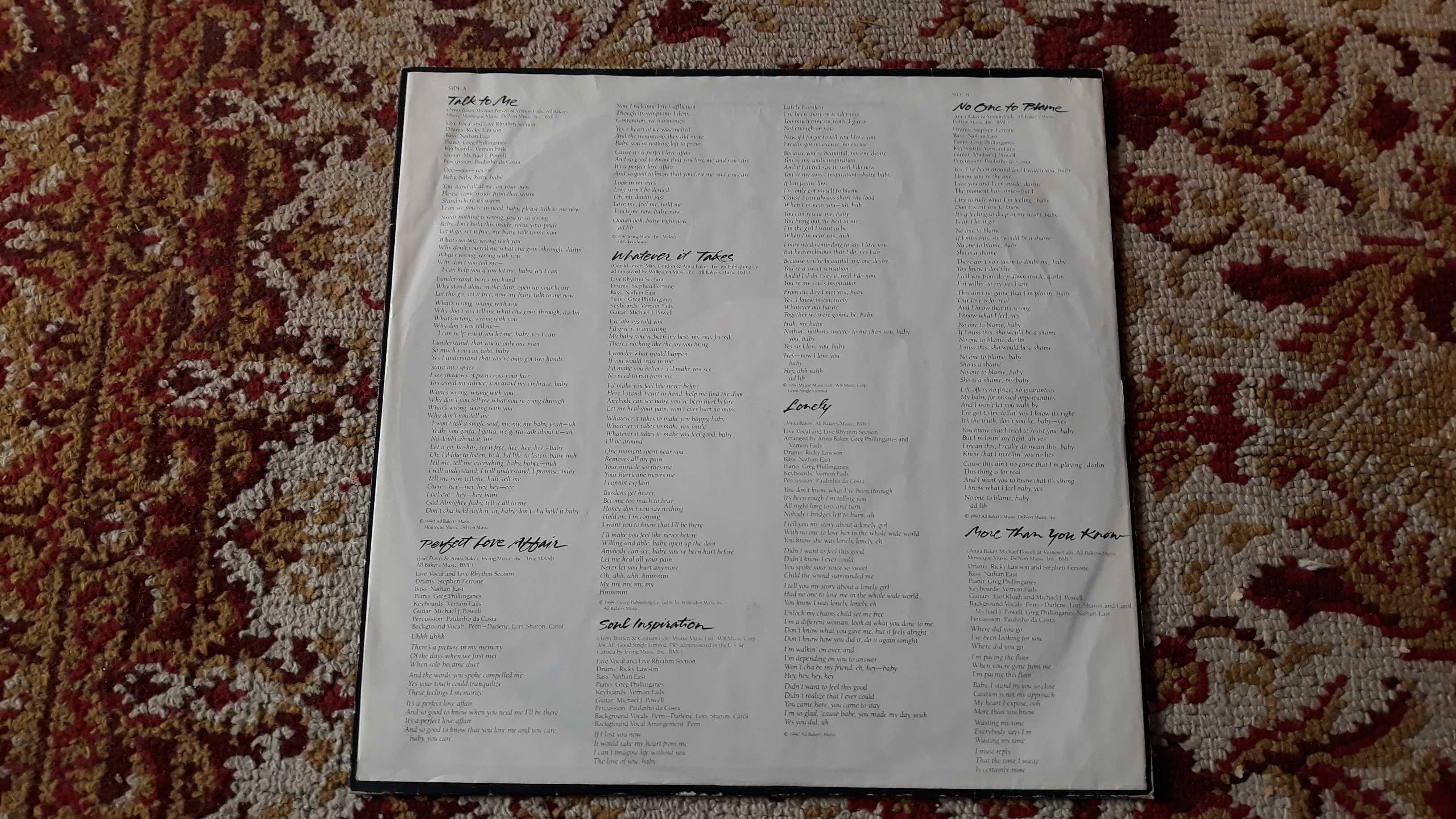 Anita Baker - Compositions - LP vinil - portes incluídos