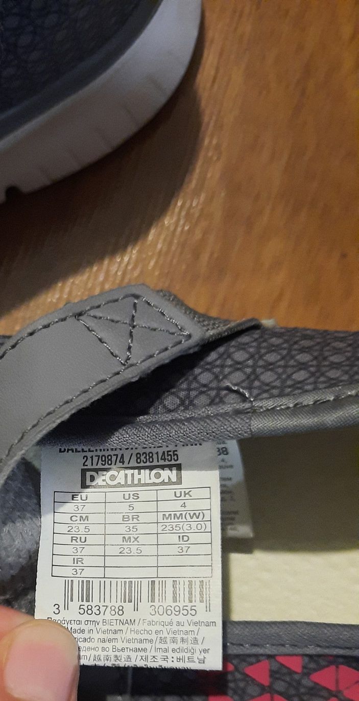 Damskie lekkie buty do chodzenia decathlon rozmiar 37