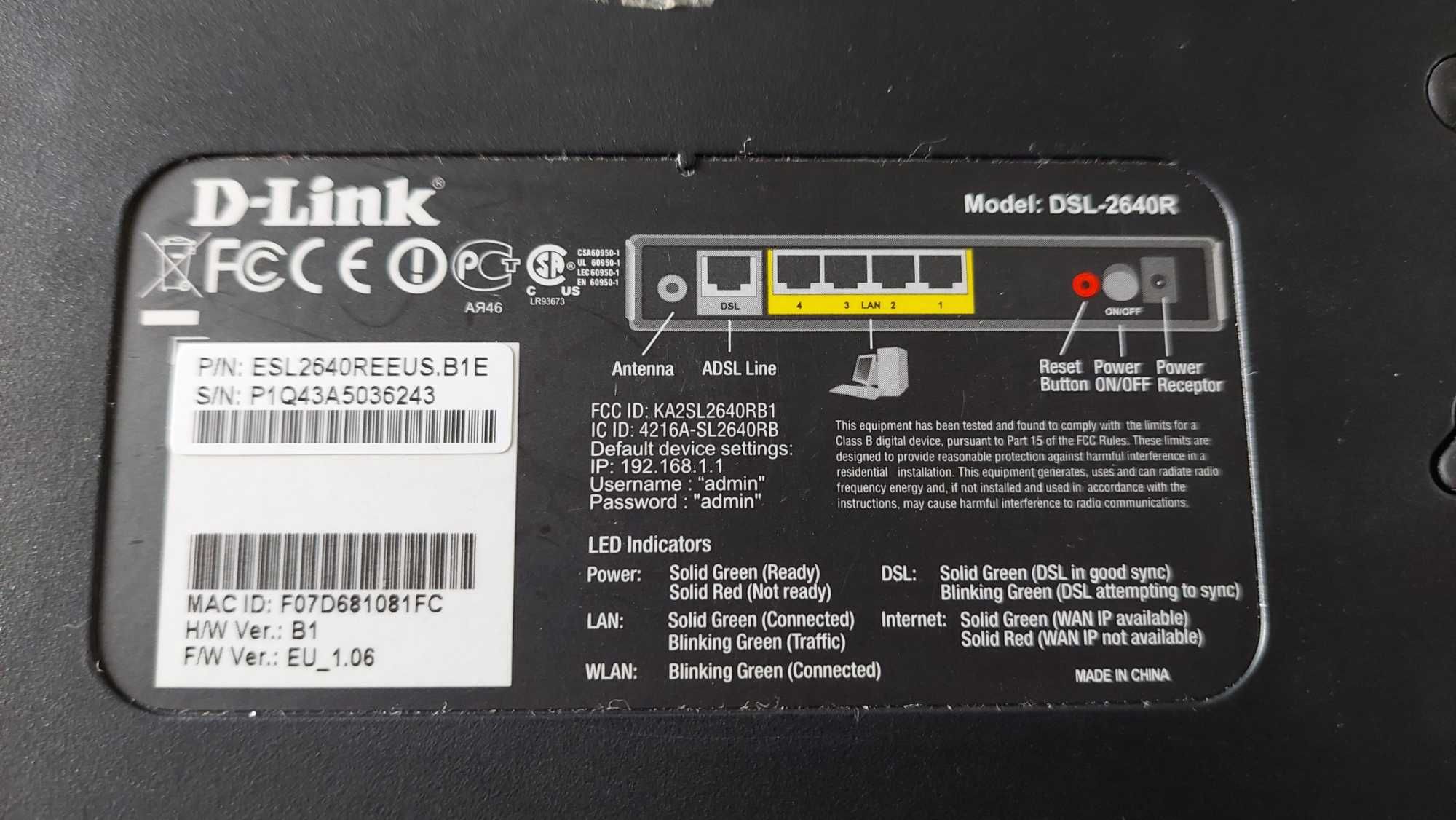 Ruter D Lonk 2640 R