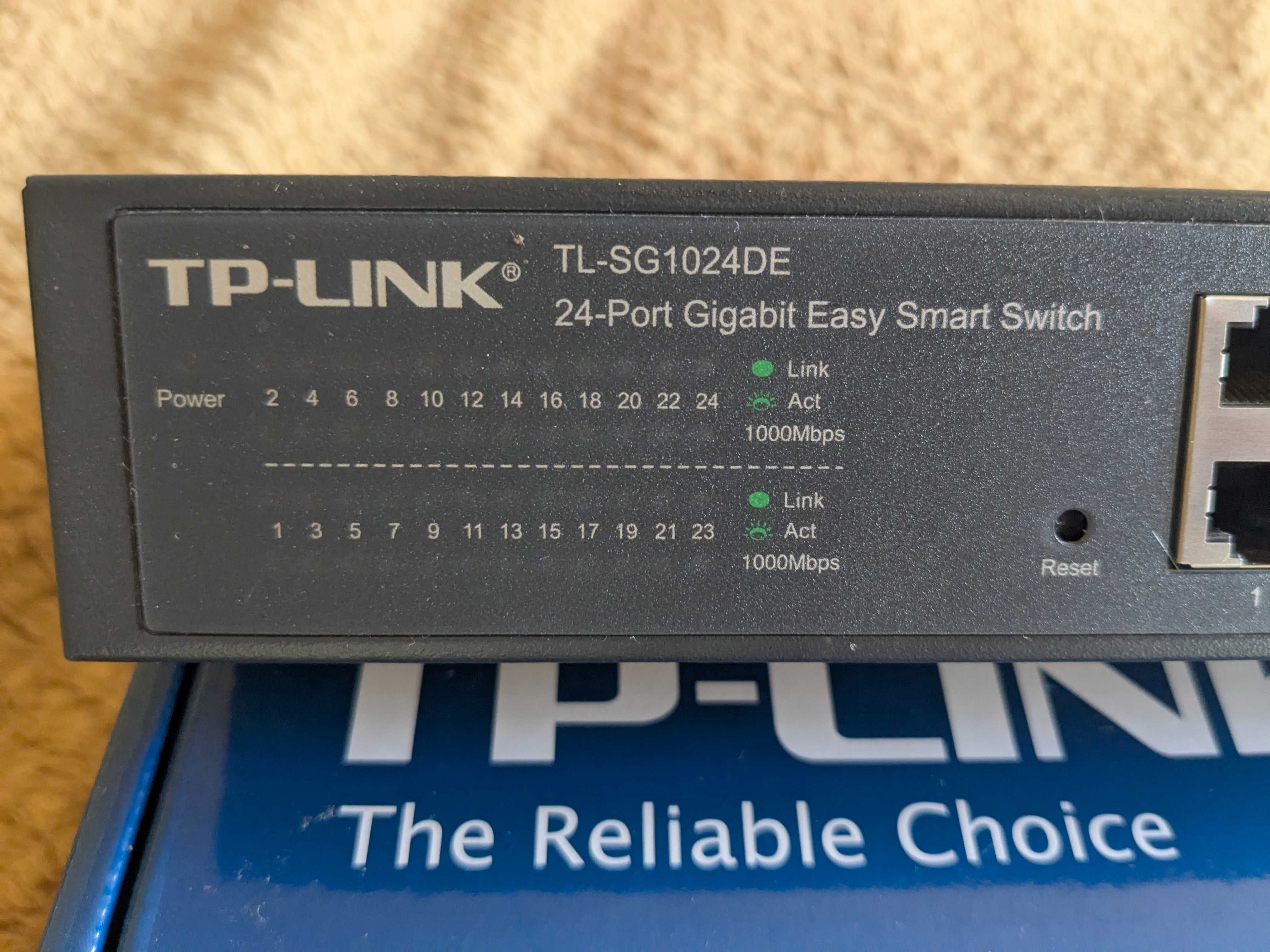 Комутатор TP-LINK TL-SG1024DE гігабітний, світч