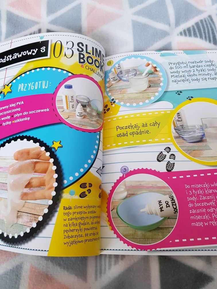 Książka Slime Book & Challenge