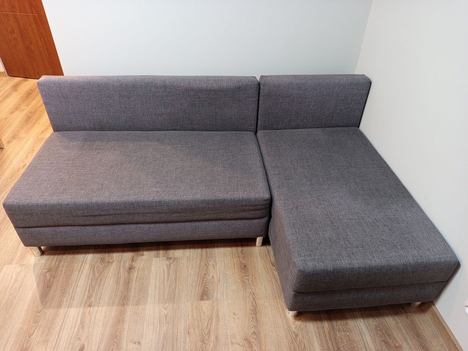 Kanapa rogówka Jysk SZARA