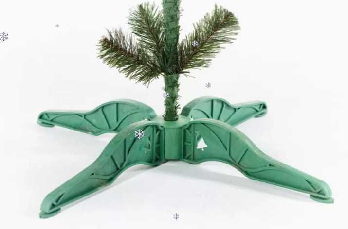 Новорічна ялинка штучна ПВХ Искусственная елка зеленая заснеженная ЕЛЬ