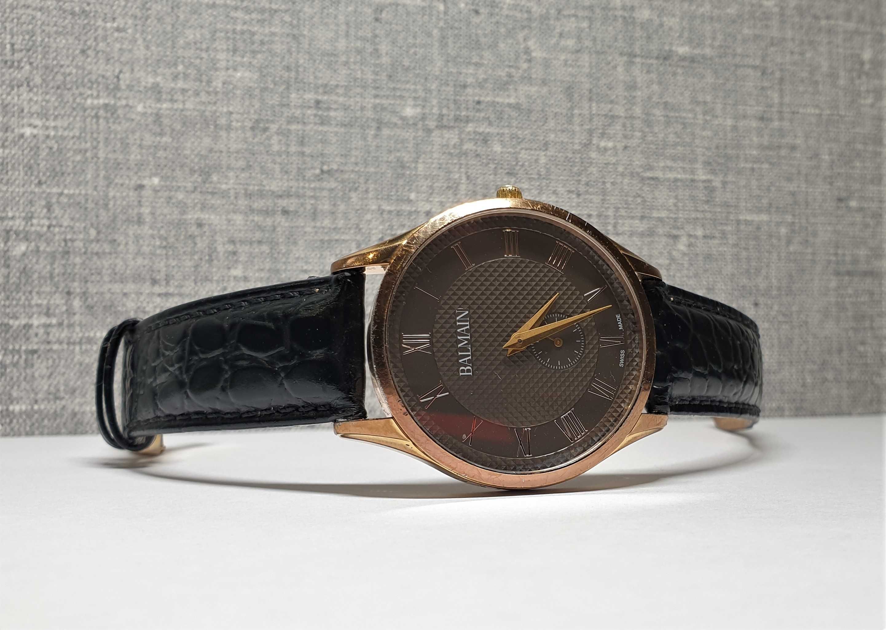 Чоловічий годинник часы Balmain Classic 44mm B1429 Eta 980.163
