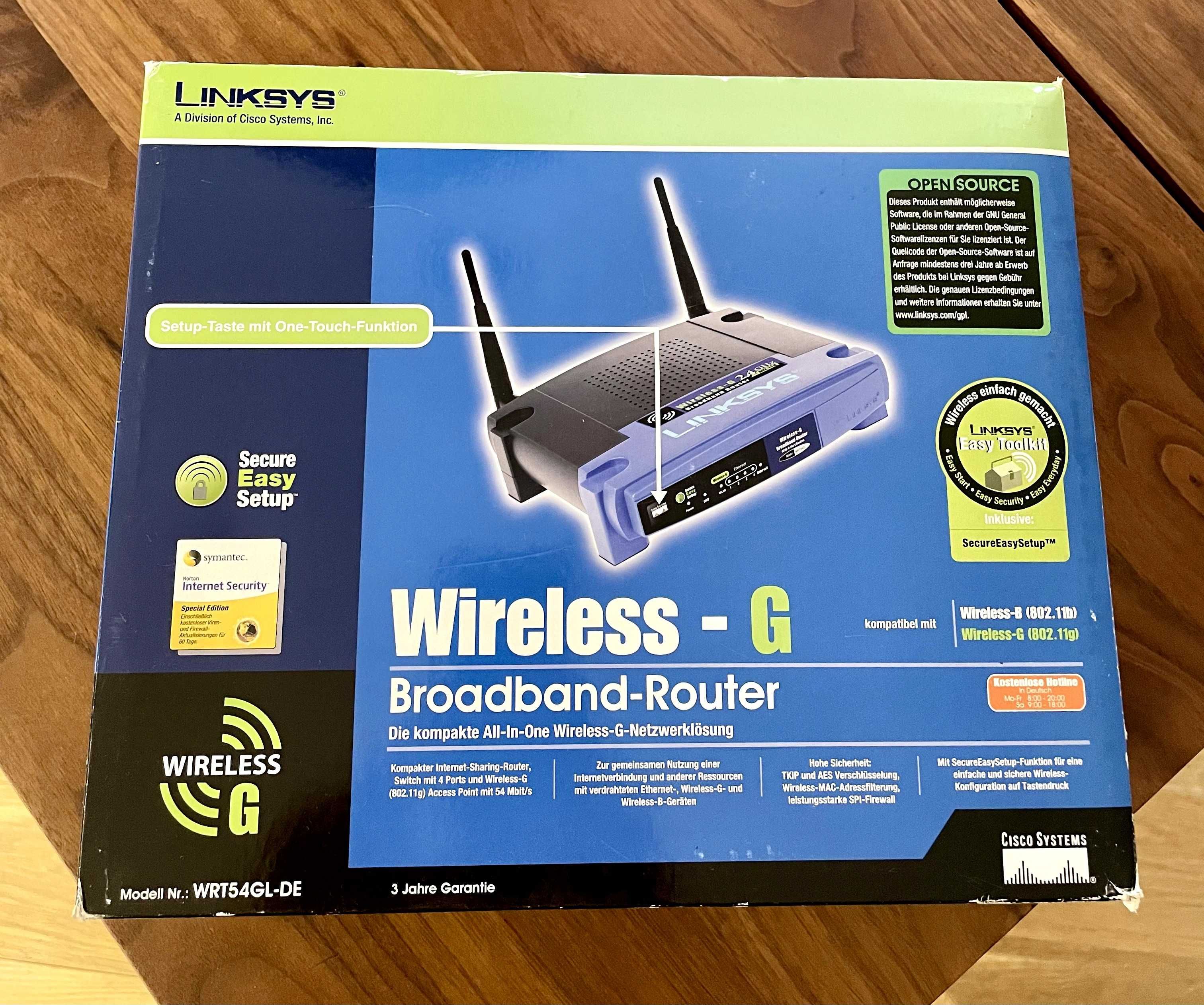 Router Linksys 2,4 ghz, za darmo