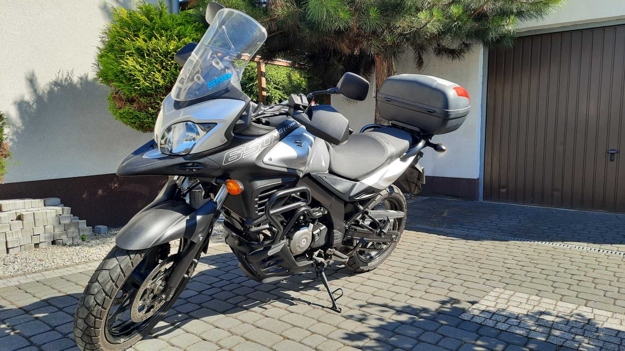 Suzuki DL 650 V-strom ABS / 2016 / 24 tys / dodatki / oryginał