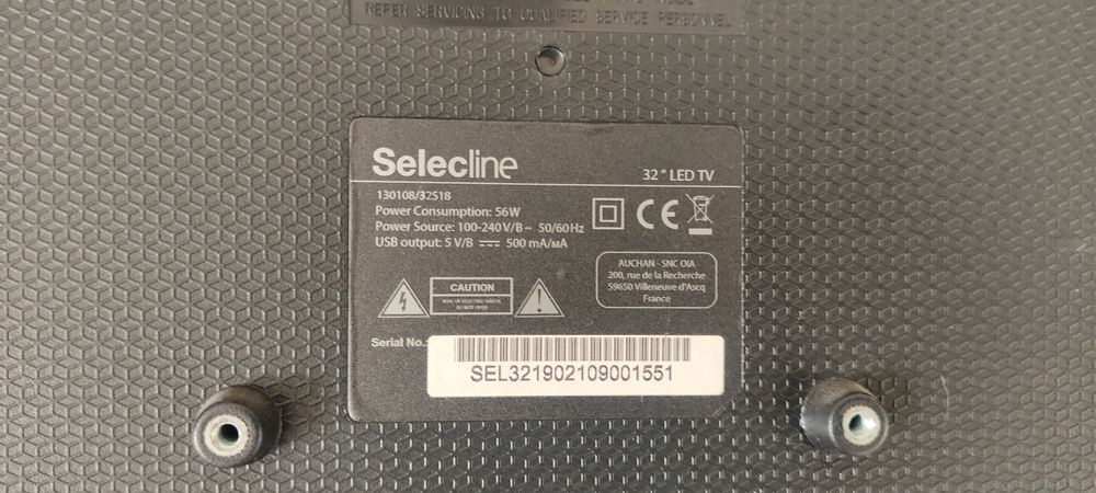 TV Selecline 32"Led (PARA PEÇAS)
