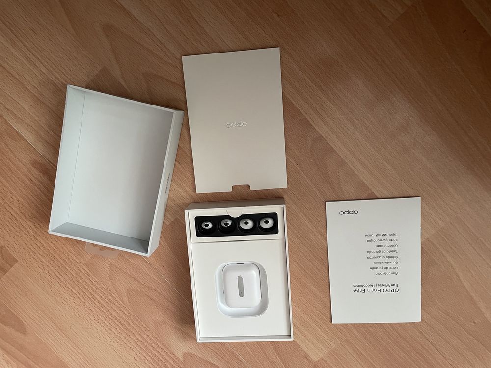 Słuchawki bezprzewodowe douszne Oppo ETI02 enco free true