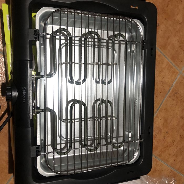 Grelhador De Mesa Selecline Preto