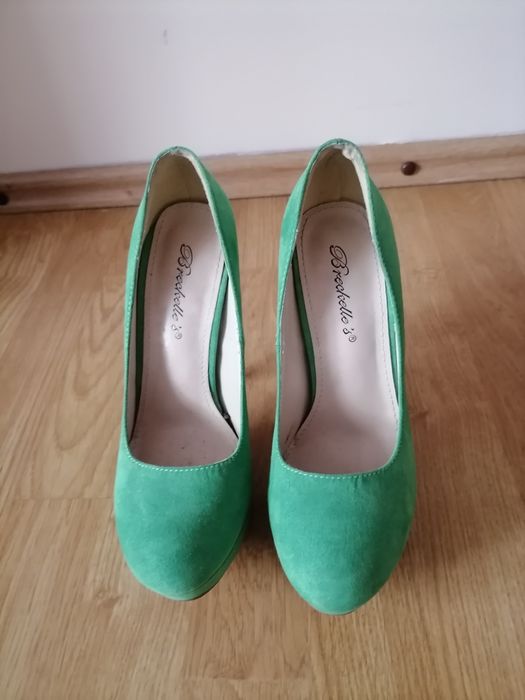 Buty szpilki zamszowe Breckelles r. 36