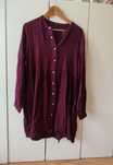 Vestido camisa em flanela