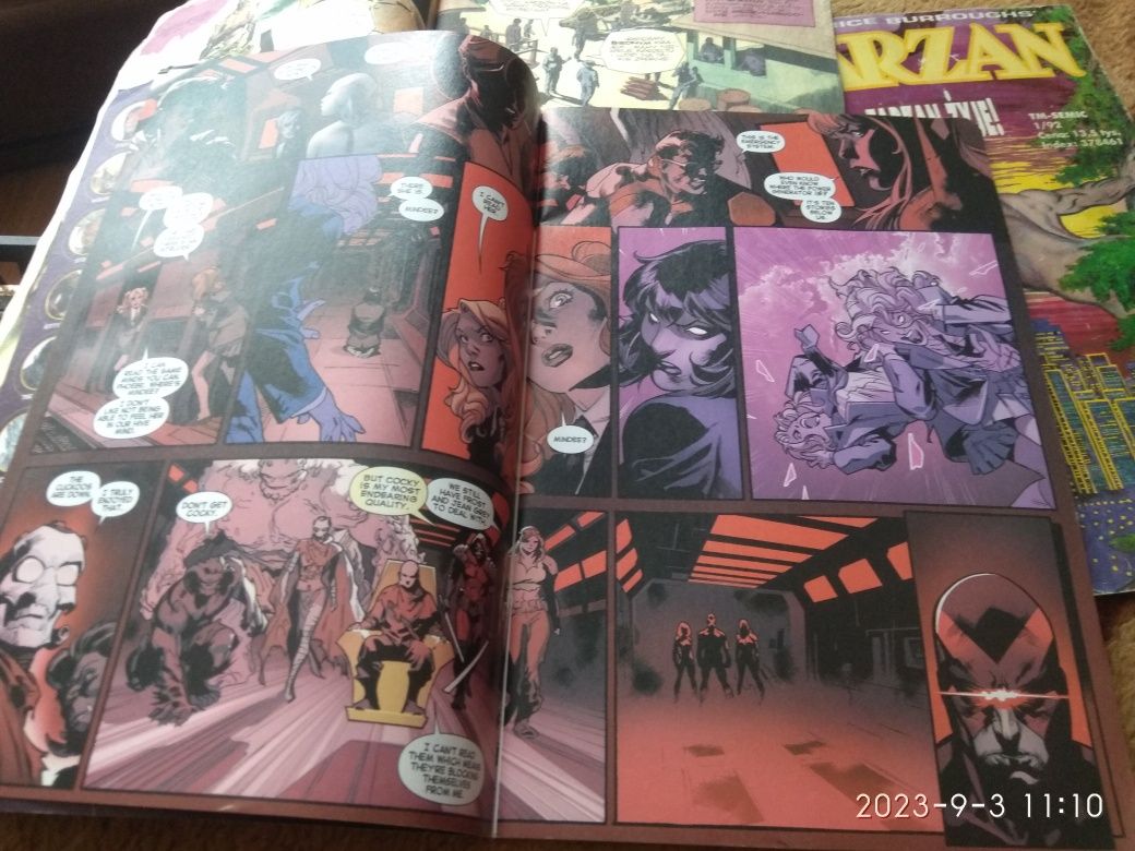 Zestaw komiksów Tarzan 1 i 2/92 X men 2015