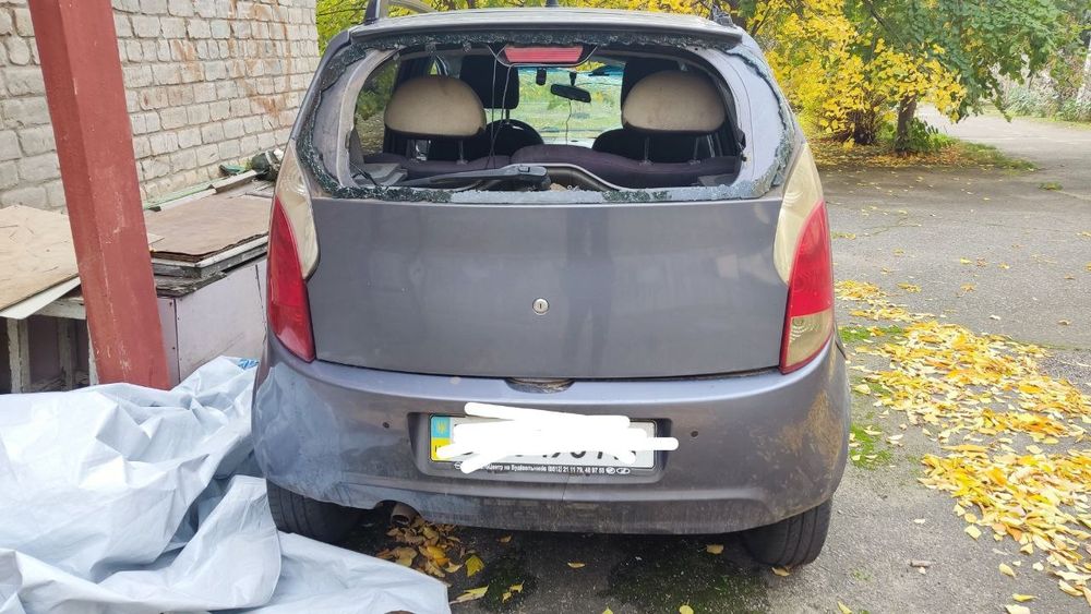 Chery Kimo (Чери Кимо) после ДТП на ходу , на детали