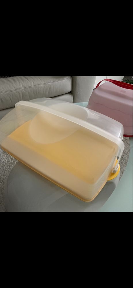 Pojemniki na ciasto Tupperware