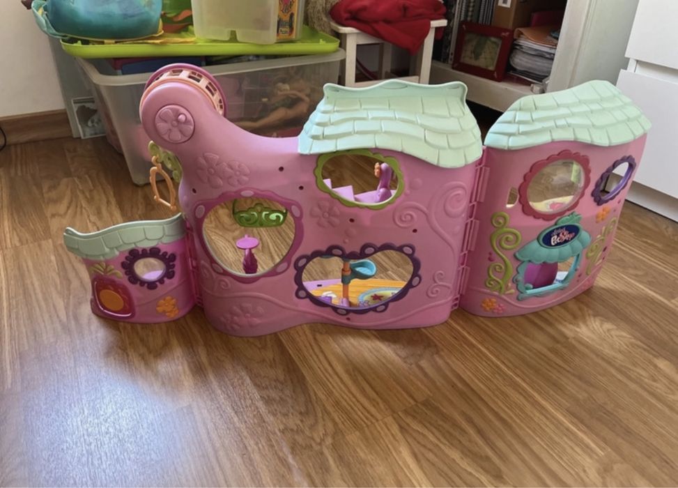 Casa ginásio Littlest Pet Shop