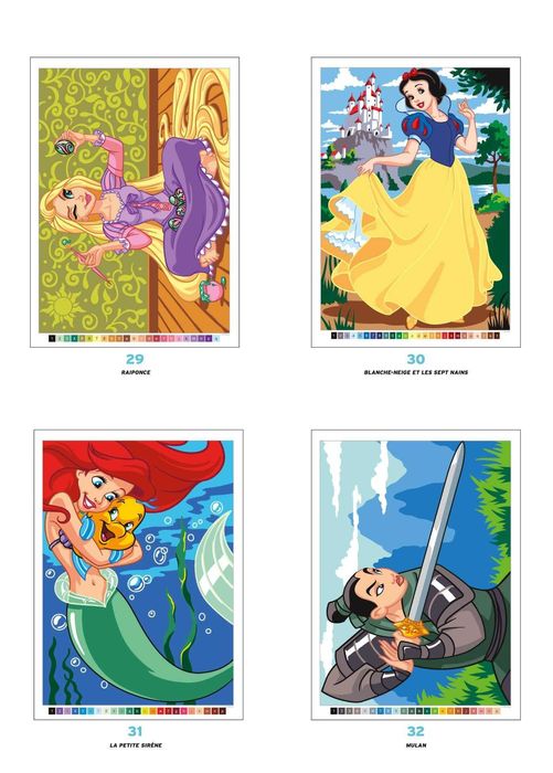 KOLOROWANKI DISNEY PRINCESSES 128 stron do kolorowania