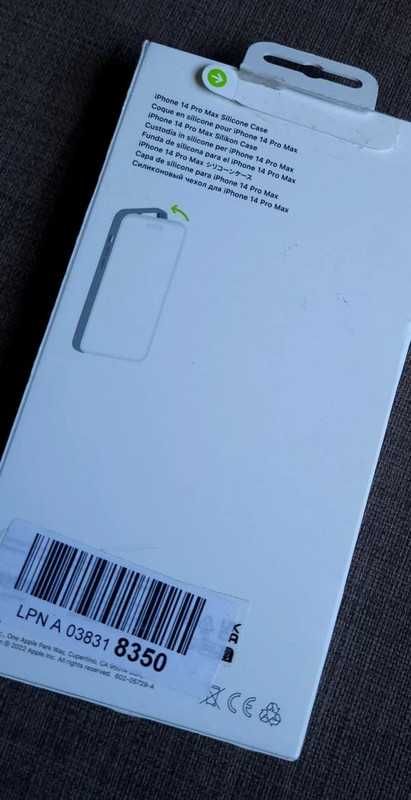 Fioletowe silikonowe etui iPhone 14 Pro Max Silicone Case MagSafe