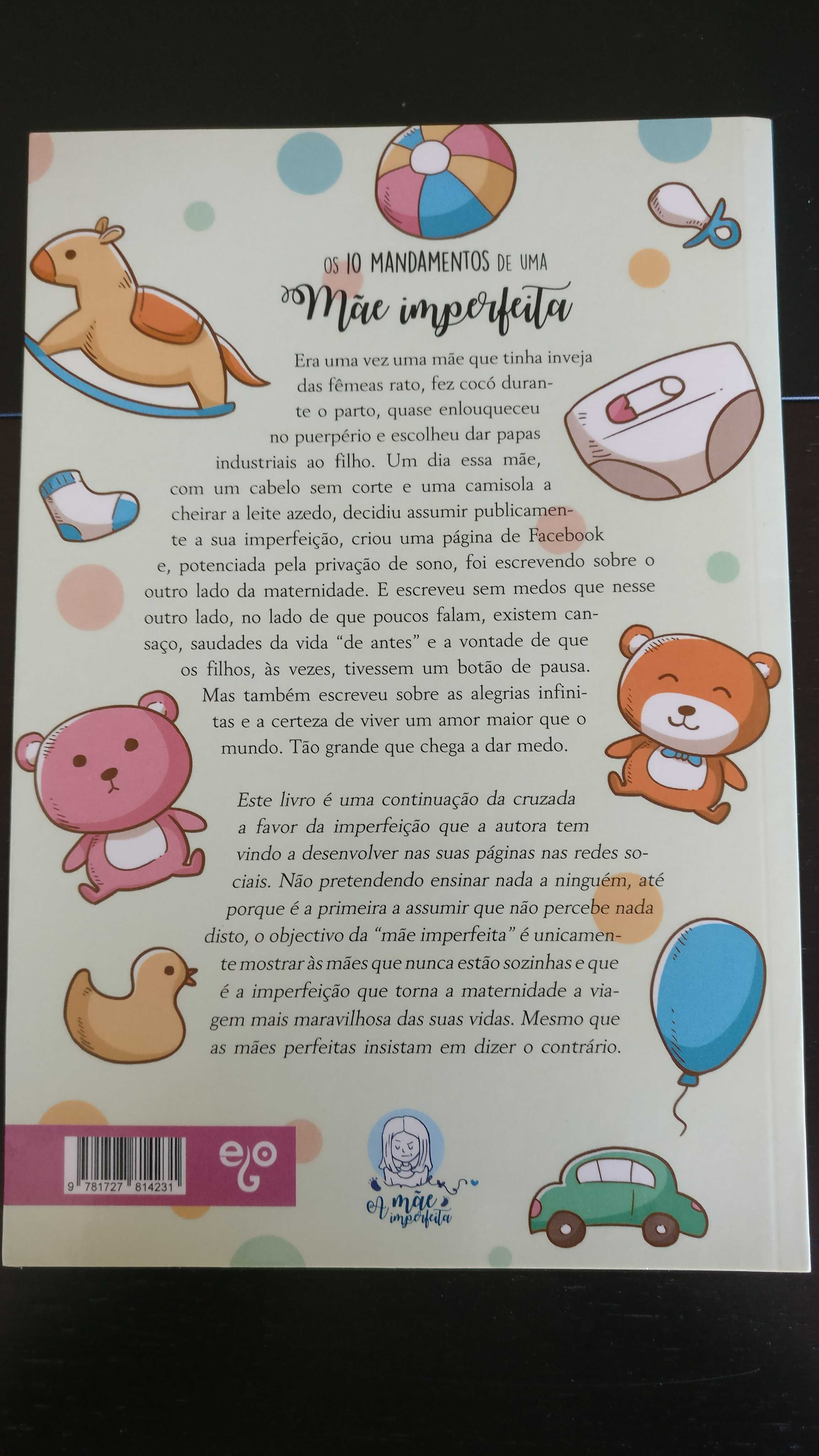 Livro "Os 10 mandamentos de uma mãe imperfeita"