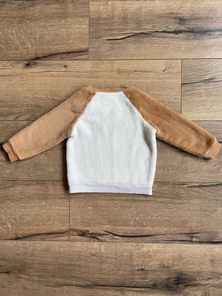 Теплый свитшот, свитер, кофта 9-12 месяцев (80 см)