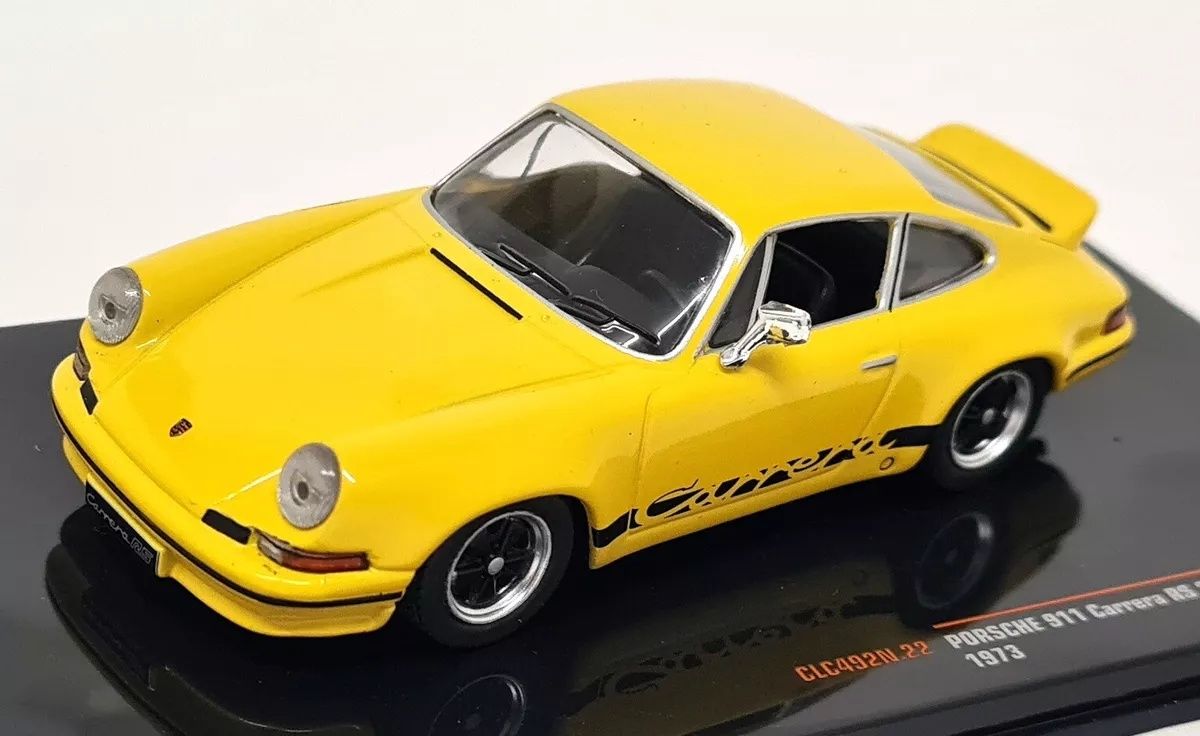 Ixo 1:43 porsche 911 carrera RS 2.7 ano 1973
