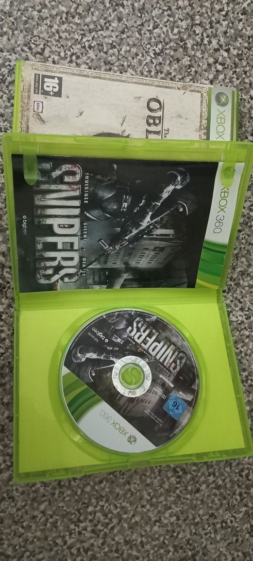 Snipers/Oblivion/Viva pinata/Forza motorsport 2 Xbox 360