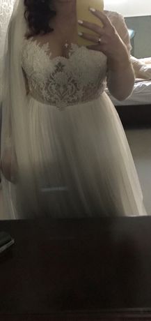 Счастливое свадебное платье, невенчанное