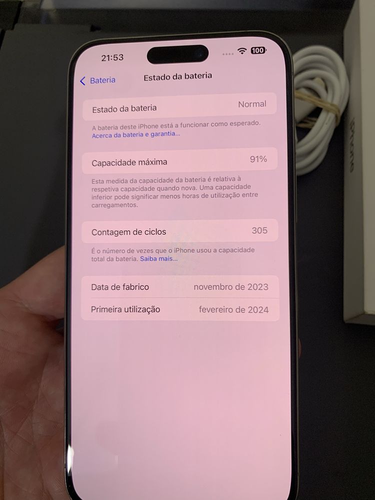 Telemovel iphone 15 pro max