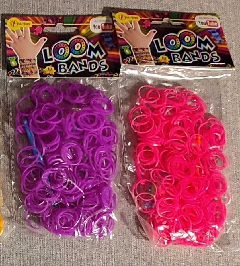 Gumki loom bands do warkoczyków, bransoletek...